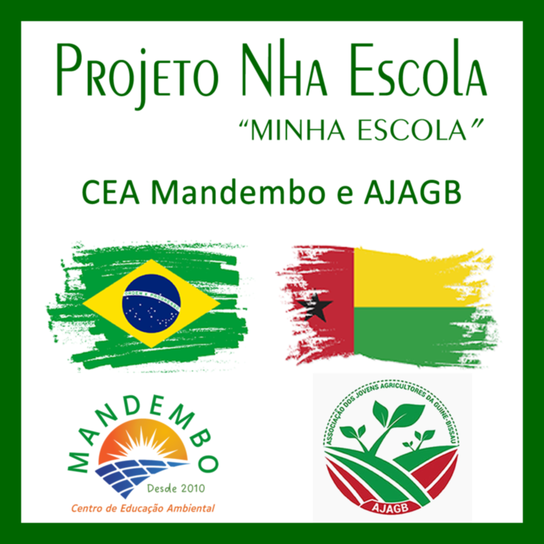 Parceria entre CEA Mandembo e AJAGB - Projeto Nha Escola