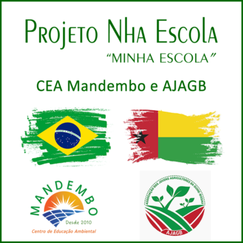 Parceria entre CEA Mandembo e AJAGB - Projeto Nha Escola